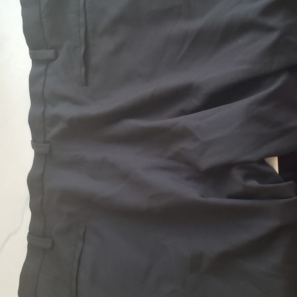 Haggar H26 Men's Premium Stretch Classic Fit Dress Pants Black 42x32 - Picture 7 of 8